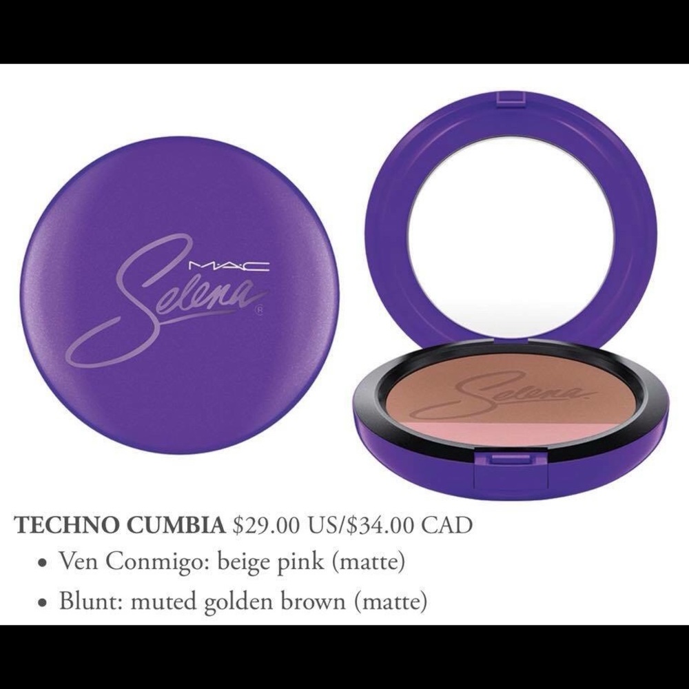 🎉🎉🎉sold🎉🎉🎉MAC Selena collection compact